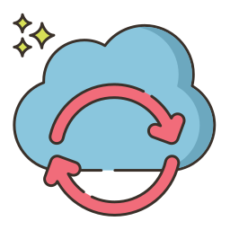 cloud sync icon